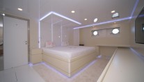 Luxurious cabins aboard Irie Man superyacht